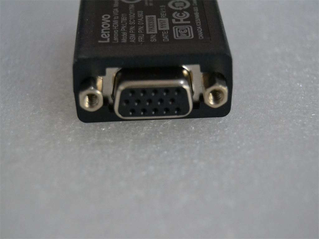 Lenovo To Dongle HDMI VGA Cable 01AJ903