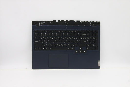 Lenovo 5 15ACH6H 5 15ACH6A Palmrest Cover Touchpad Keyboard Blue 5CB1C74863