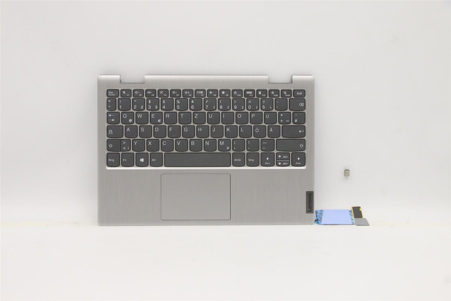 Lenovo Flex 3-11ADA05 Palmrest Cover Touchpad Keyboard German Grey 5CB0Z51632