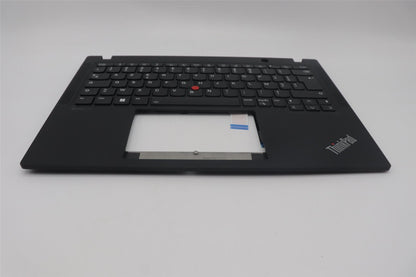 Lenovo ThinkPad X13 Gen 4 Keyboard Palmrest Top Cover French Black 5M11H94387