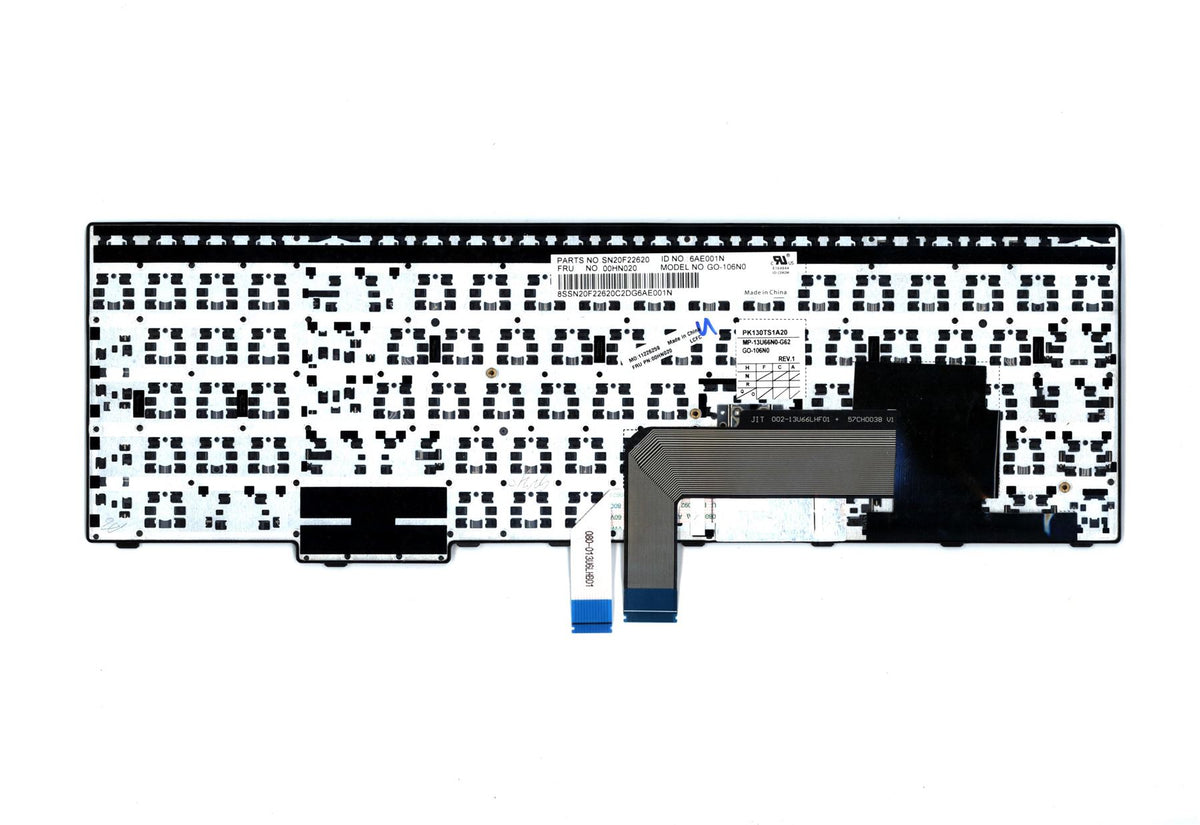 Lenovo ThinkPad E550 E555 E560 E565 Keyboard Nordic Black 00HN020