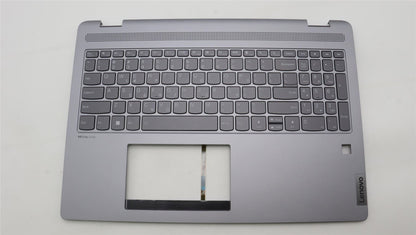 Lenovo IdeaPad 5 16ABR8 Keyboard Palmrest Top Cover Greek Arctic Grey 5CB1K60159