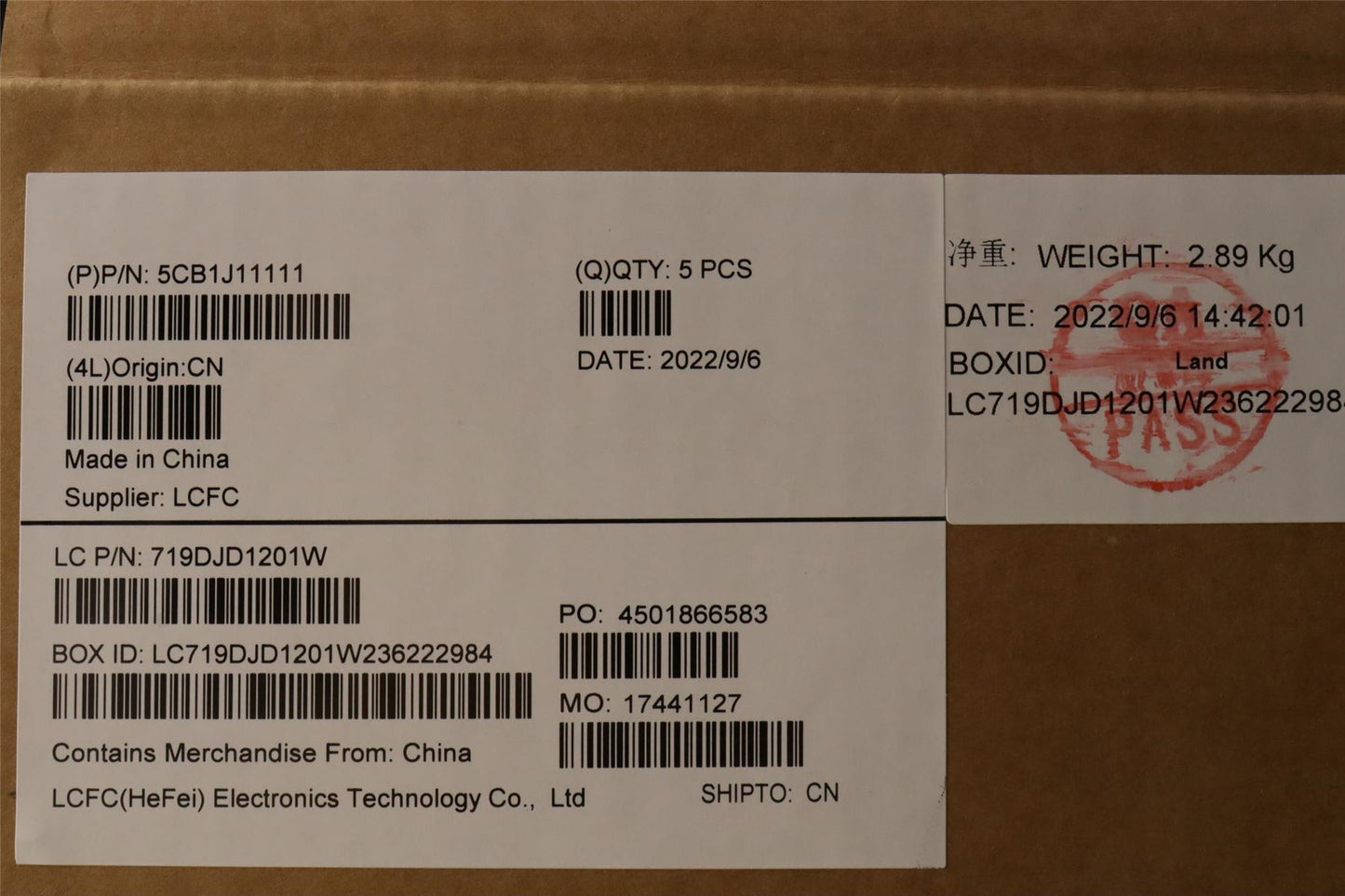 Lenovo Upper Case ASM_BEL L82QF NFPSB 5CB1J11111