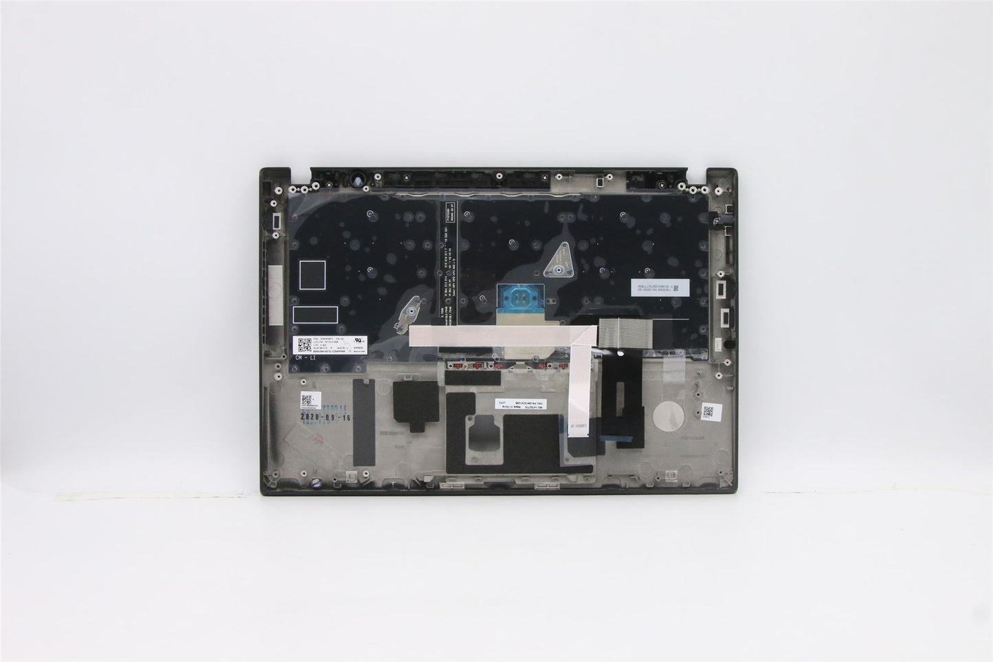 Lenovo ThinkPad T14s Keyboard Palmrest Top Cover Hebrew Black Backlit 5M10Z41286