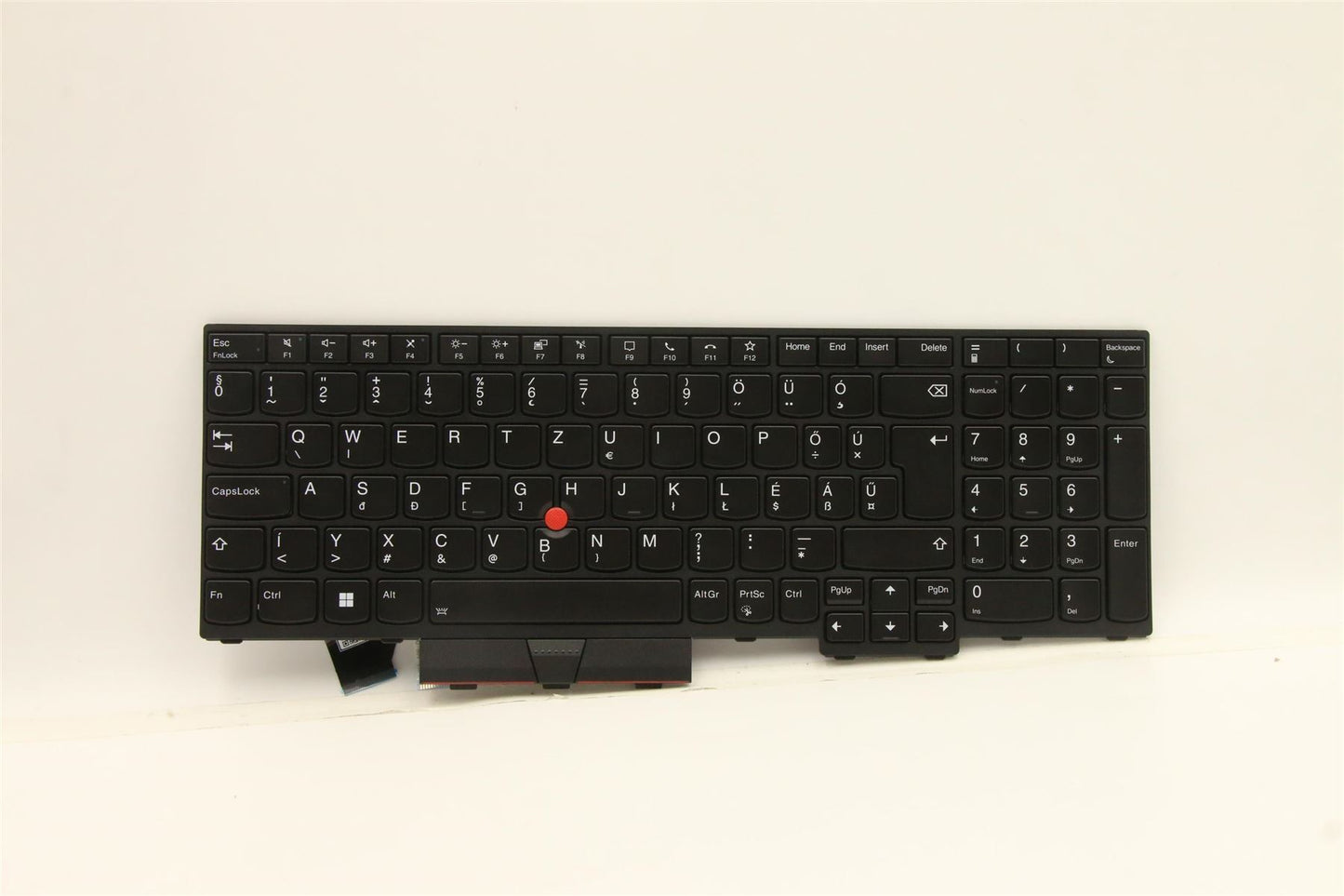 Lenovo ThinkPad L15 2 L15 Keyboard Hungarian Black Backlit 5N20W68267