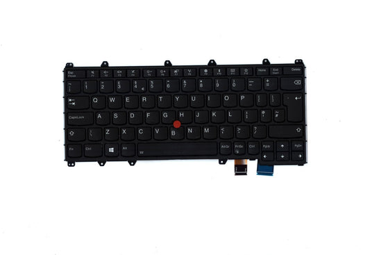 Lenovo Yoga 370 Keyboard UK Black Backlit 01EN415