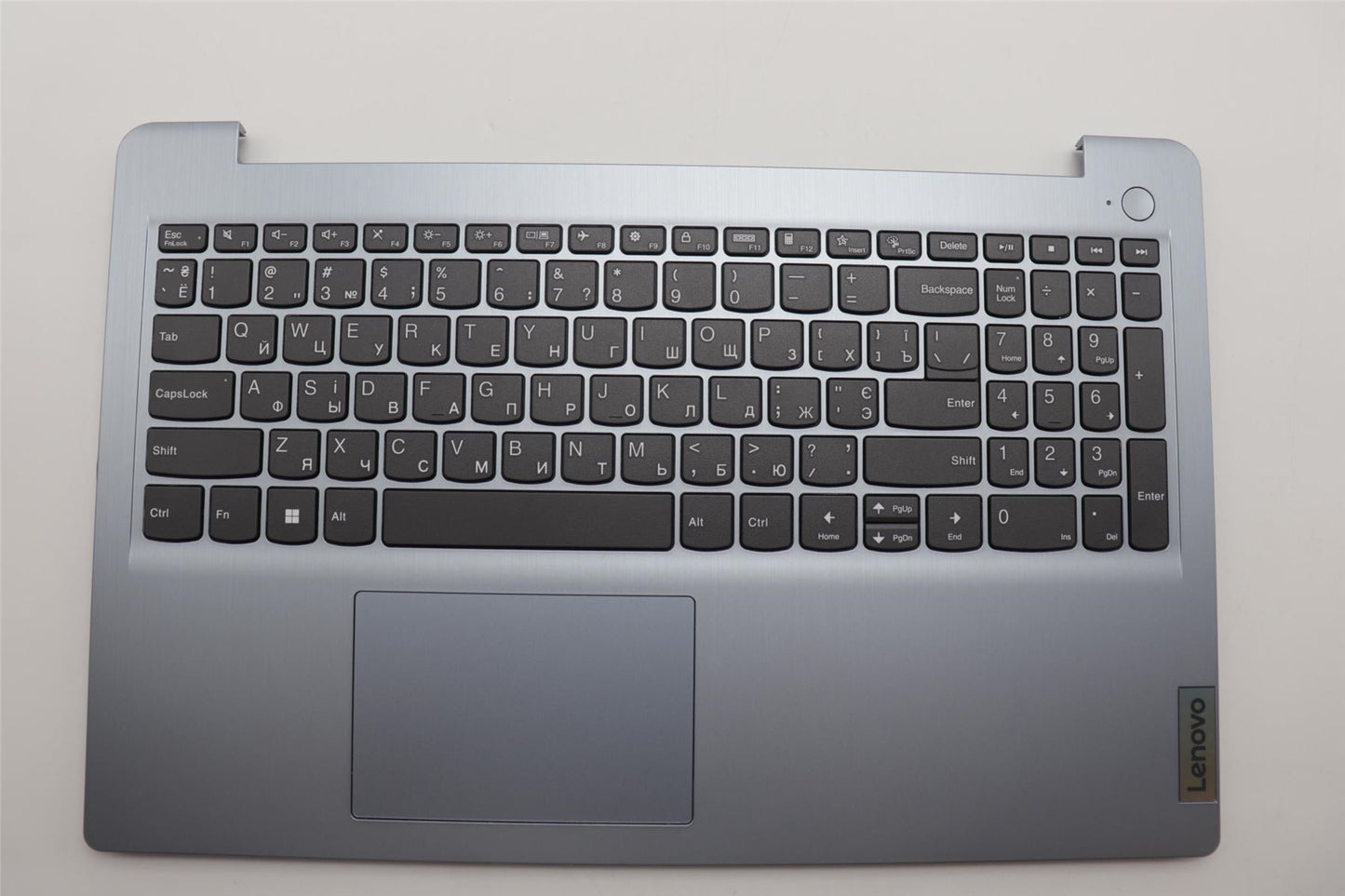 Lenovo IdeaPad 3 15IAU7 Palmrest Cover Touchpad Keyboard Ukrainian 5CB1H78388