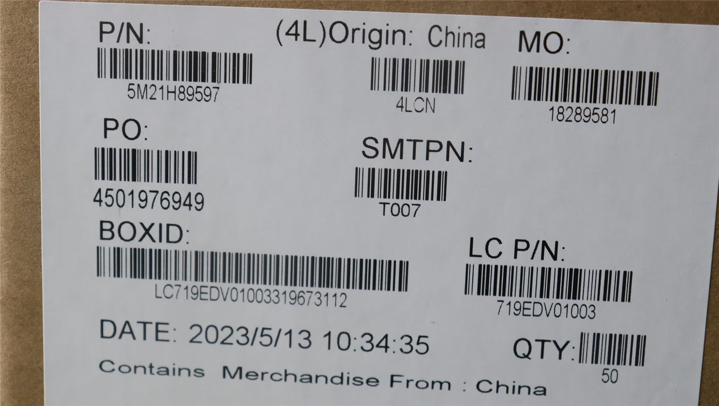 Lenovo 5M21H89597 MECHANICAL FRU X13G4_SIM_TRAY_BLK_ASSY