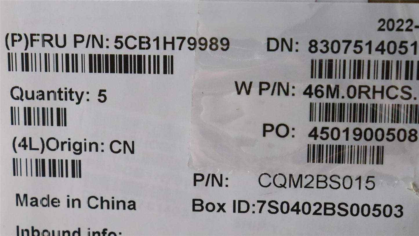 Lenovo Upper Case ASM_HBW W 82R7 CG 5CB1H79989