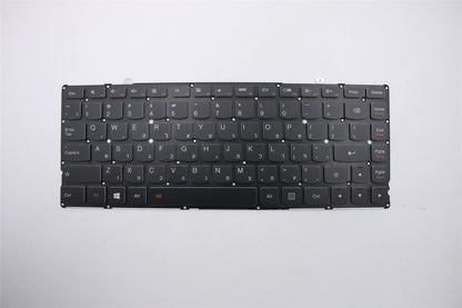 Genuine Lenovo Yoga Pro 2 Keyboard Hebrew Black Backlit 25212837 25212868
