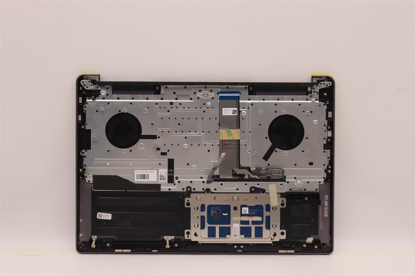Lenovo IdeaPad 5 16ARH7 Palmrest Cover Touchpad Keyboard Switzerland 5CB1J08838