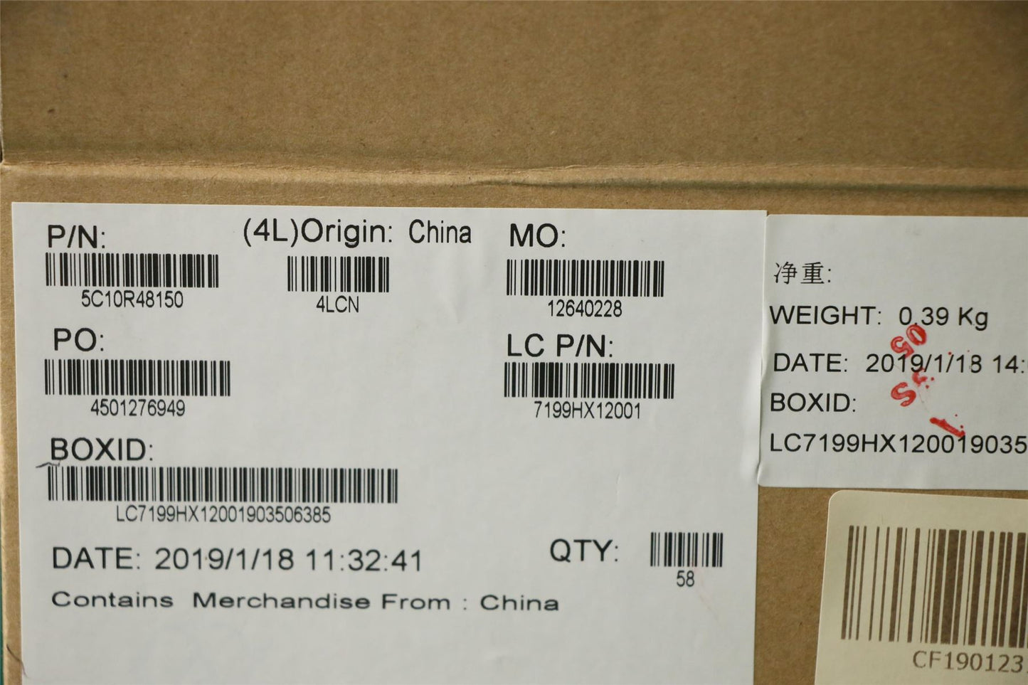 Lenovo IdeaPad 330-17ICH Cable Lcd Screen Display LED 5C10R48150
