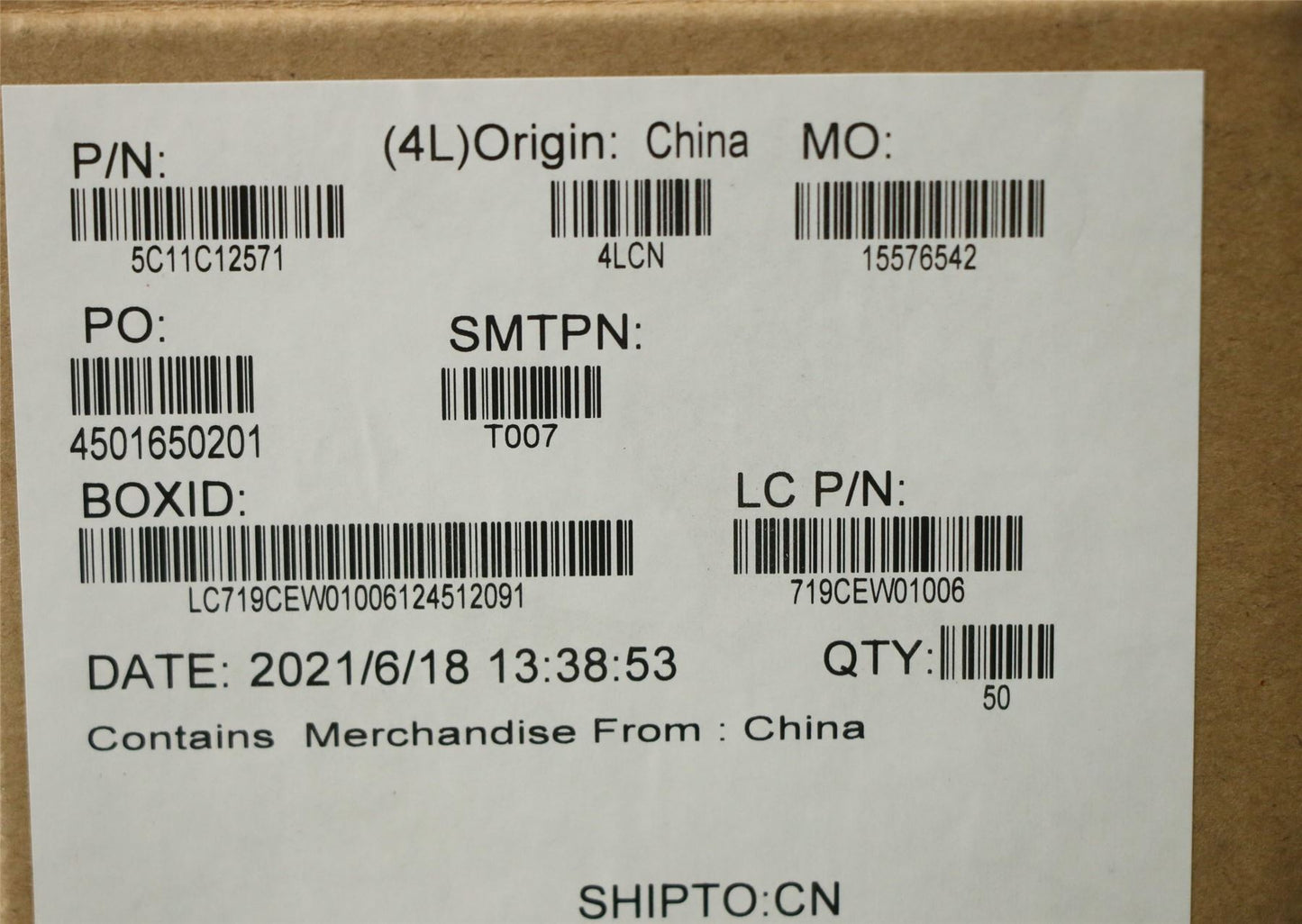 Lenovo ThinkPad P15 Gen 2 Fingerprint Reader Board Cable 5C11C12571