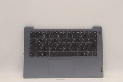 Lenovo IdeaPad 3 14IAU7 Palmrest Cover Touchpad Keyboard German 5CB1H43568