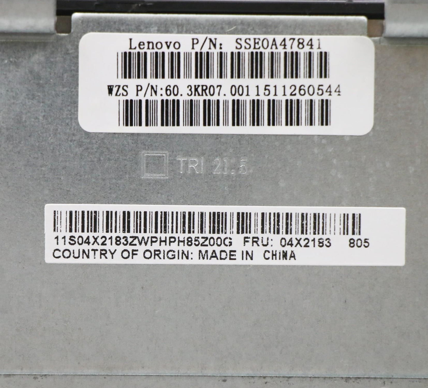 Lenovo TRANSFORMER HH,NO BUBBER&CLIP 04X2183