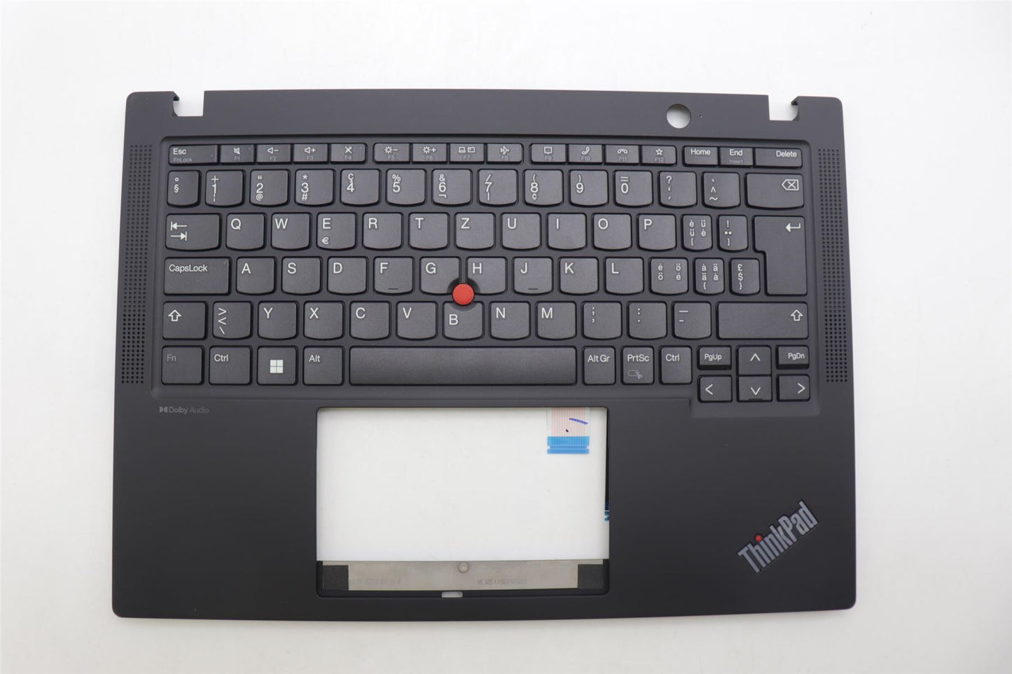 Lenovo ThinkPad X13 Gen 4 Keyboard Palmrest Top Cover Switzerland 5M11L85813