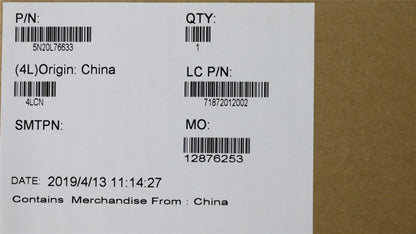 Lenovo Miix 720-12IKB Dock Keyboard Palmrest Touchpad UK Black 5N20L76633