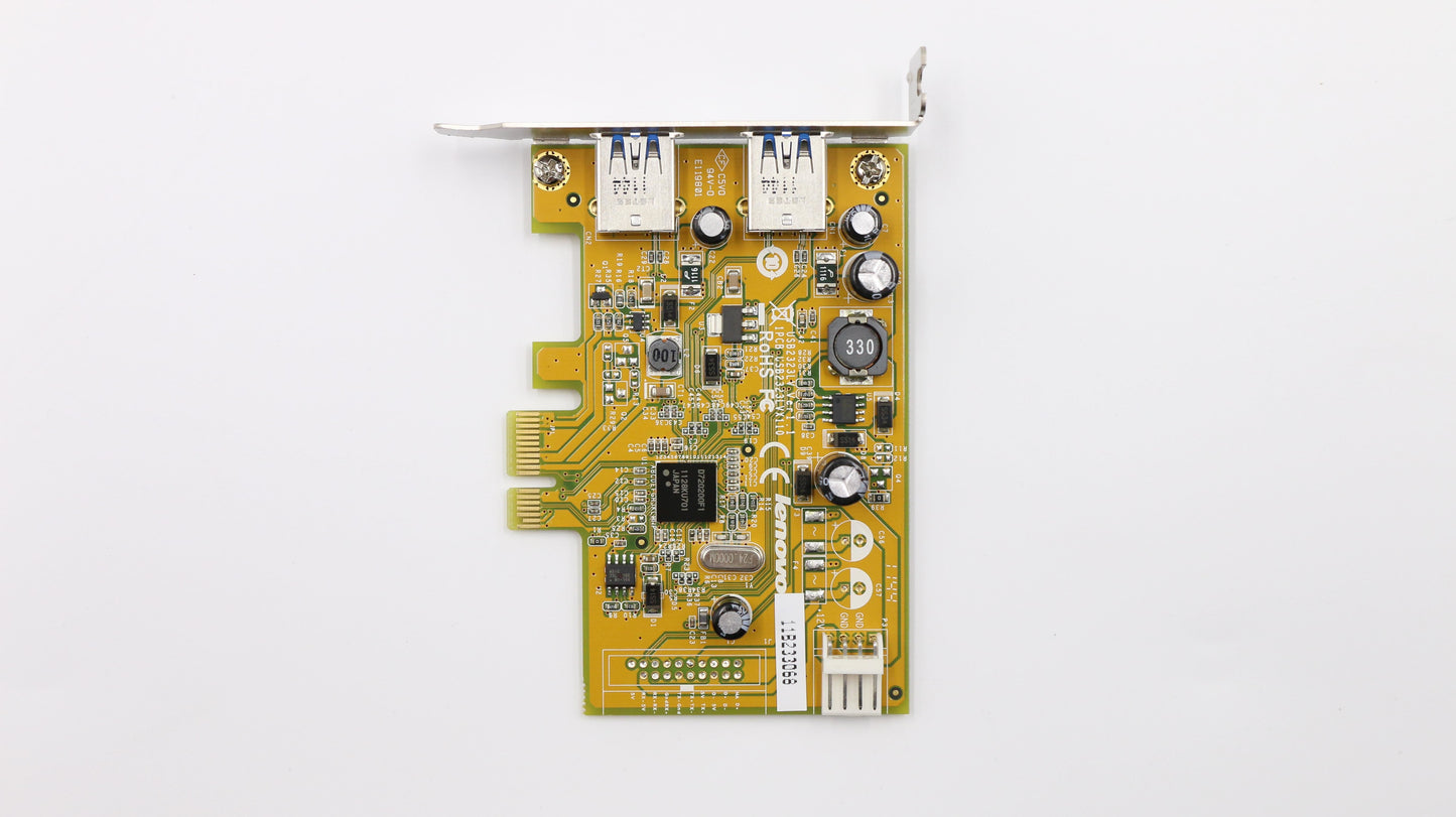 Lenovo FRU Card LP USB 3.0 PCIe PCI Board 03T7031
