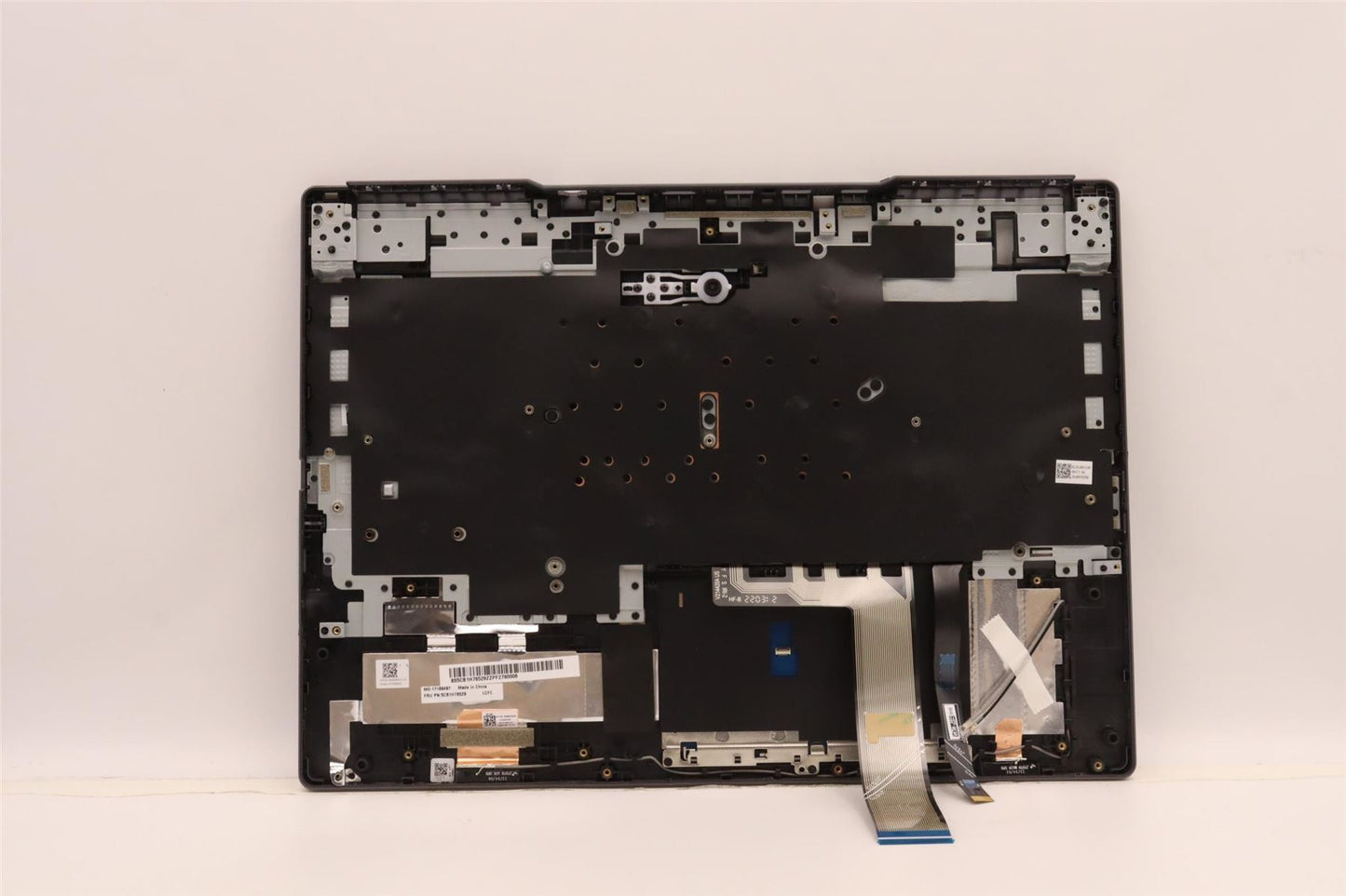 Lenovo 5 15ARH7 Palmrest Cover Touchpad Keyboard Hebrew Storm Grey 5CB1H78529