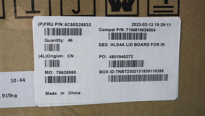 Lenovo LID board C 82XE IR 5C50S25533