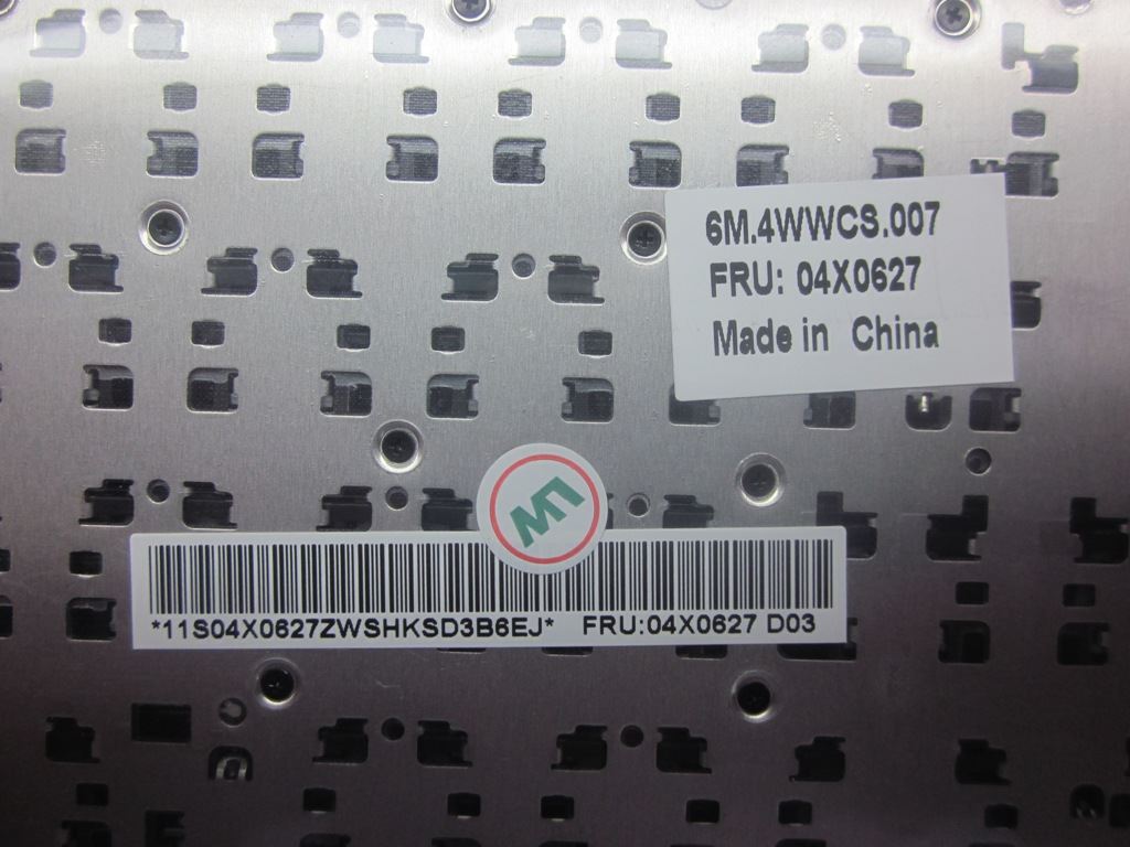 Lenovo FRU Prince-KBD USE CHY US English Keyboard 04X0627