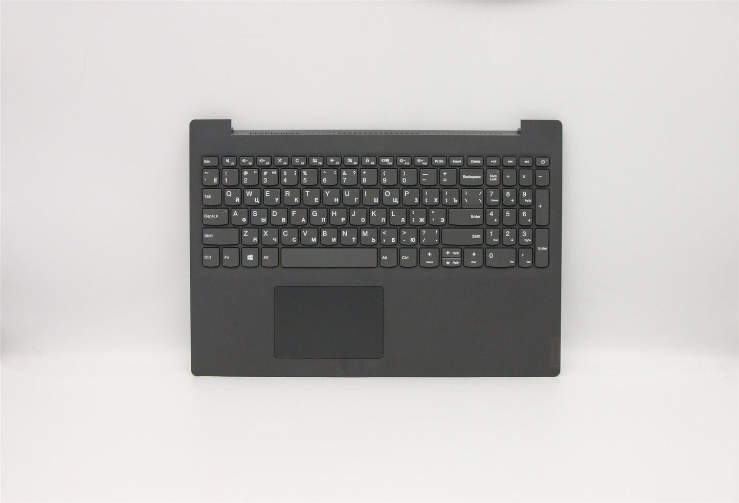 Lenovo V155-15API Palmrest Cover Touchpad Keyboard Russian Grey 5CB0U42646