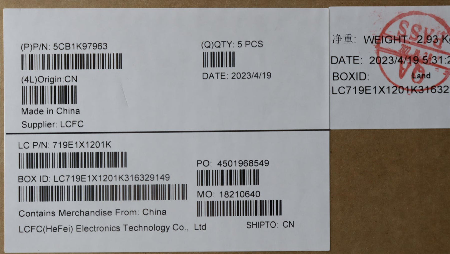 Lenovo IdeaPad 3 14ABR8 Palmrest Cover Touchpad Keyboard French 5CB1K97963