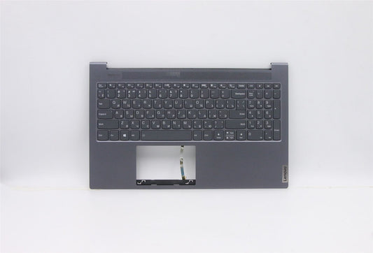 Lenovo IdeaPad 7 15IIL05 Keyboard Palmrest Top Cover Russian Grey 5CB0X55833