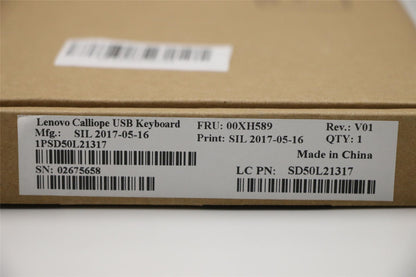 Lenovo ThinkStation P410 P510 P710 P720 P920 USB Wired Keyboard Black 00XH589
