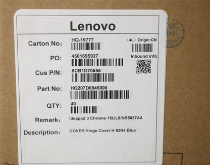 Lenovo Hinge Cover H 82N4 Blue 5CB1D70656