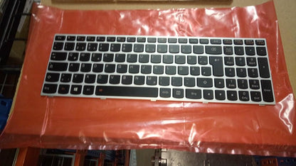 Lenovo IdeaPad 500-15ACZ 500-15ISK Z51-70 Keyboard German Silver 5N20H03414