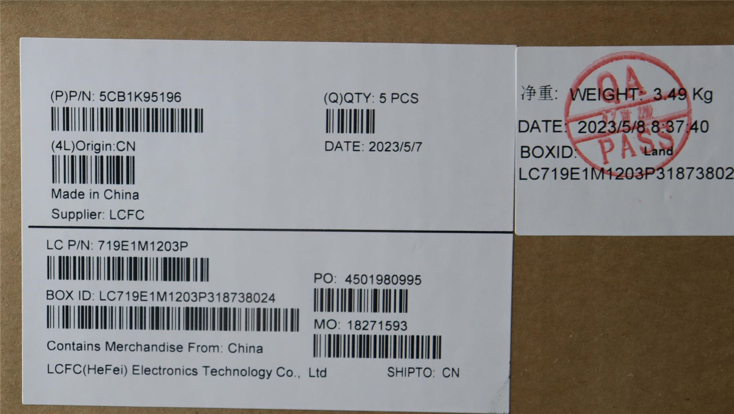 Lenovo Upper Case ASM_BEL L82XM AB BL 5CB1K95196