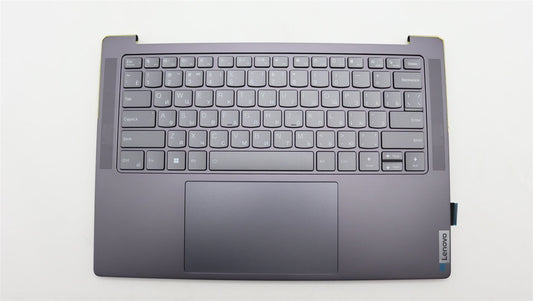 Lenovo Yoga 7 14IRH8 Palmrest Cover Touchpad Keyboard Russian 5CB1L39455