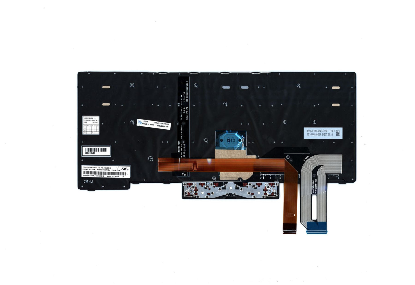 Lenovo ThinkPad T480s T490 L480 L380 L390 L490 E480 E490 T495 Keyboard 01YP386
