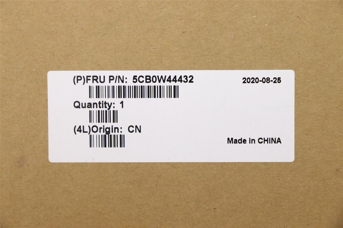 Lenovo Upper Case20RV FP_MGR_NBL_ TC 5CB0W44432