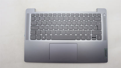 Lenovo IdeaPad 3 14IAH8 Palmrest Cover Touchpad Keyboard Belgian 5CB1M46204