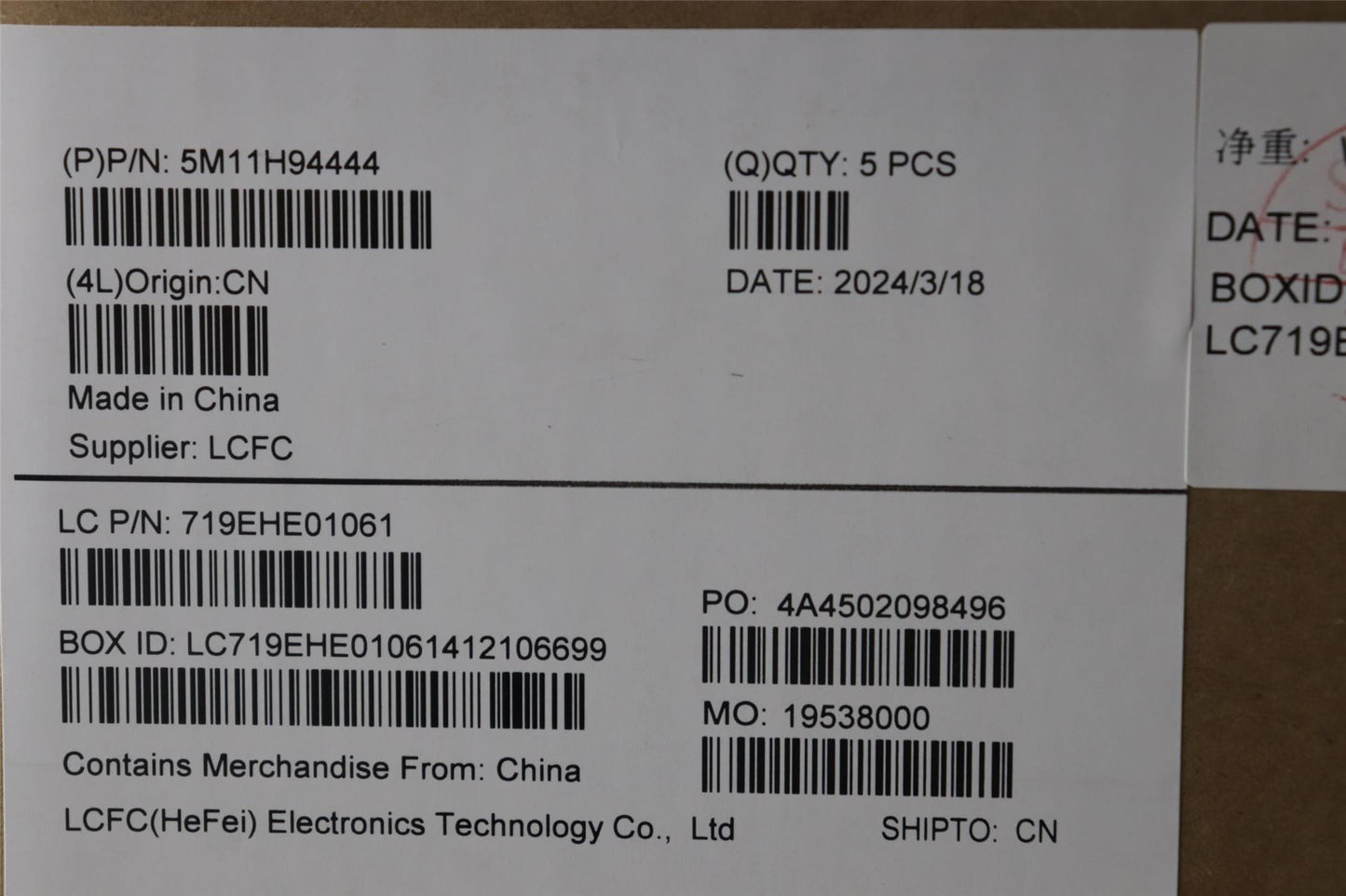 Lenovo ThinkPad X13 Gen 4 Keyboard Palmrest Top Cover Black Backlit 5M11H94444