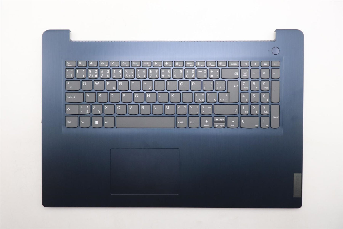 Lenovo IdeaPad 3 17IRU7 Palmrest Cover Touchpad Keyboard Abyss Blue 5CB1L55559