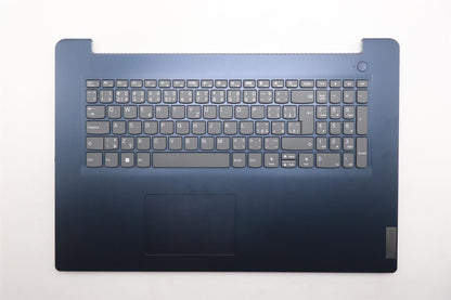 Lenovo IdeaPad 3 17IRU7 Palmrest Cover Touchpad Keyboard Abyss Blue 5CB1L55559