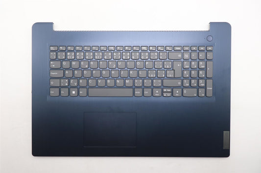 Lenovo IdeaPad 3 17IRU7 Palmrest Cover Touchpad Keyboard Abyss Blue 5CB1L55559