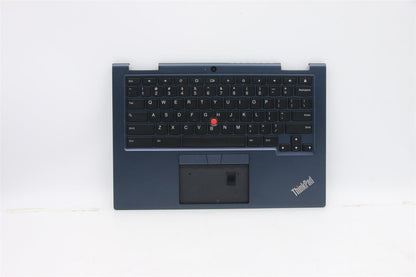 Lenovo ThinkPad C13 Gen 1 Keyboard Palmrest Top Cover US Black 5M11A36948
