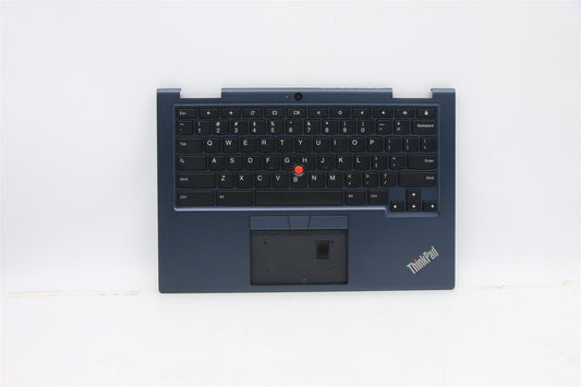 Lenovo ThinkPad C13 Gen 1 Keyboard Palmrest Top Cover US Black 5M11A36948