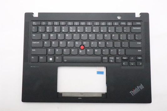 Lenovo ThinkPad X13 Gen 4 Keyboard Palmrest Top Cover US Euro Black 5M11L86150