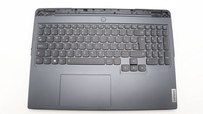 Lenovo Legion 5 16IRX8 Palmrest Cover Touchpad Keyboard Slovenian 5CB1L30910