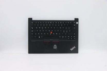 Lenovo ThinkPad E14 Keyboard Palmrest Top Cover Italian Black 5M10V17016