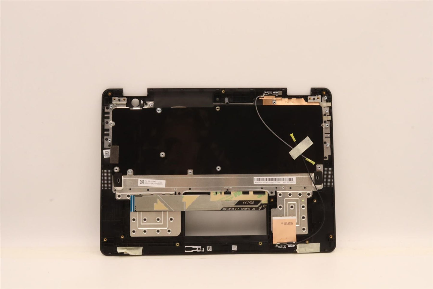 Lenovo Yoga 13w 13w Gen 2 Palmrest Cover Keyboard Belgian Black 5M11F25802