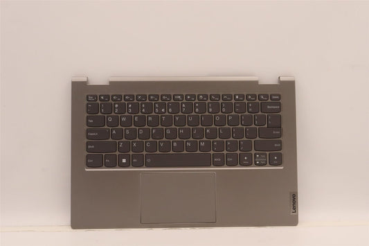 Lenovo ThinkBook 14s G2 IAP Palmrest Cover Touchpad Keyboard Brown 5CB1J10007