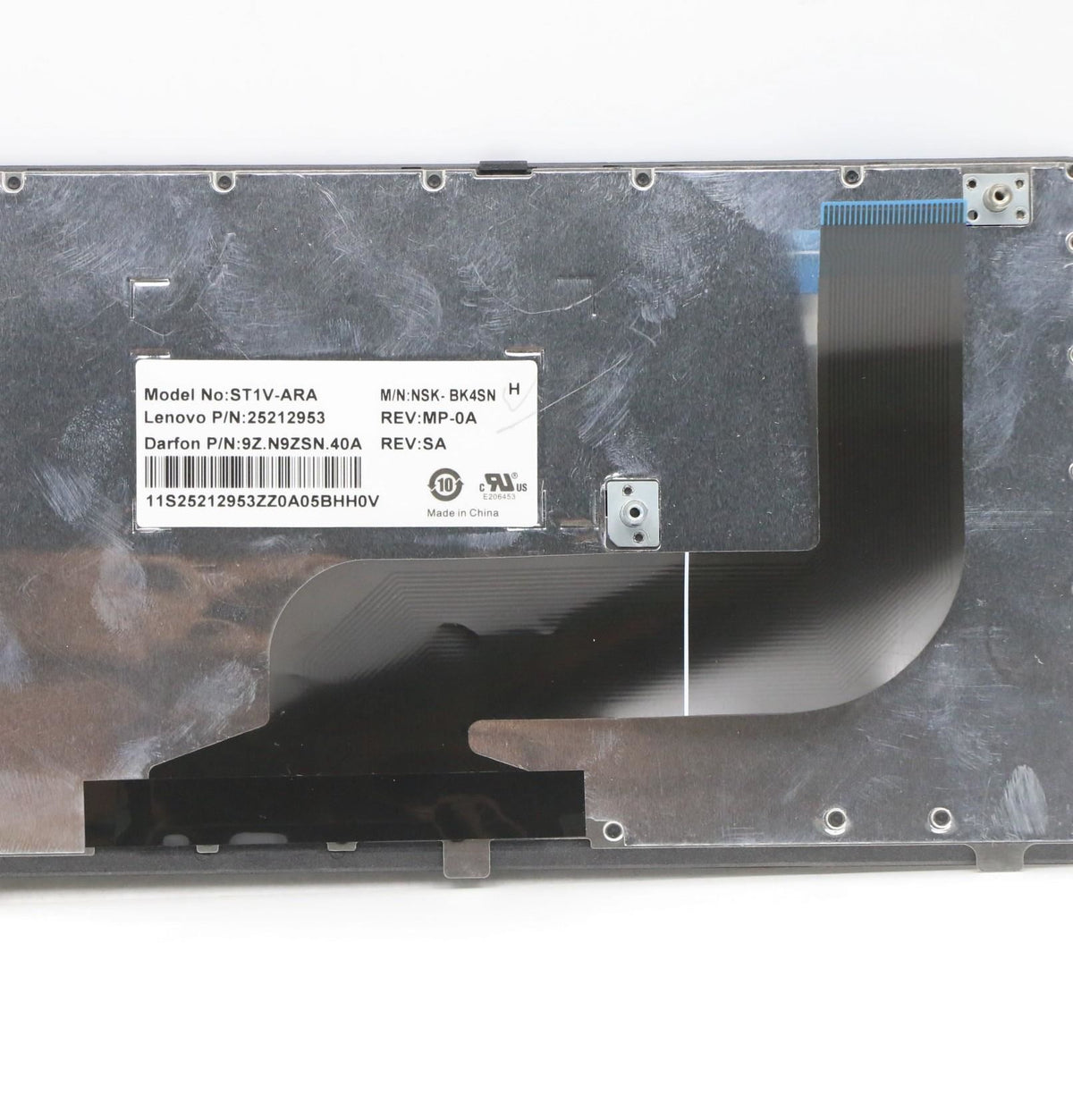 Lenovo ST1V-DF-ARA-BlackKeyGreyF-KBD Arabic Keyboard 25212953