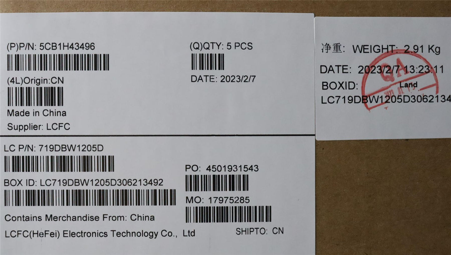 Lenovo Upper Case ASM_SPA L82RJ FP MB 5CB1H43496