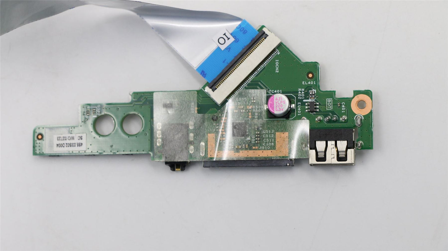 Lenovo Yoga 3-1570 3-1580 500-15IBD USB SD Card Audio Jack Board 5C50H91267